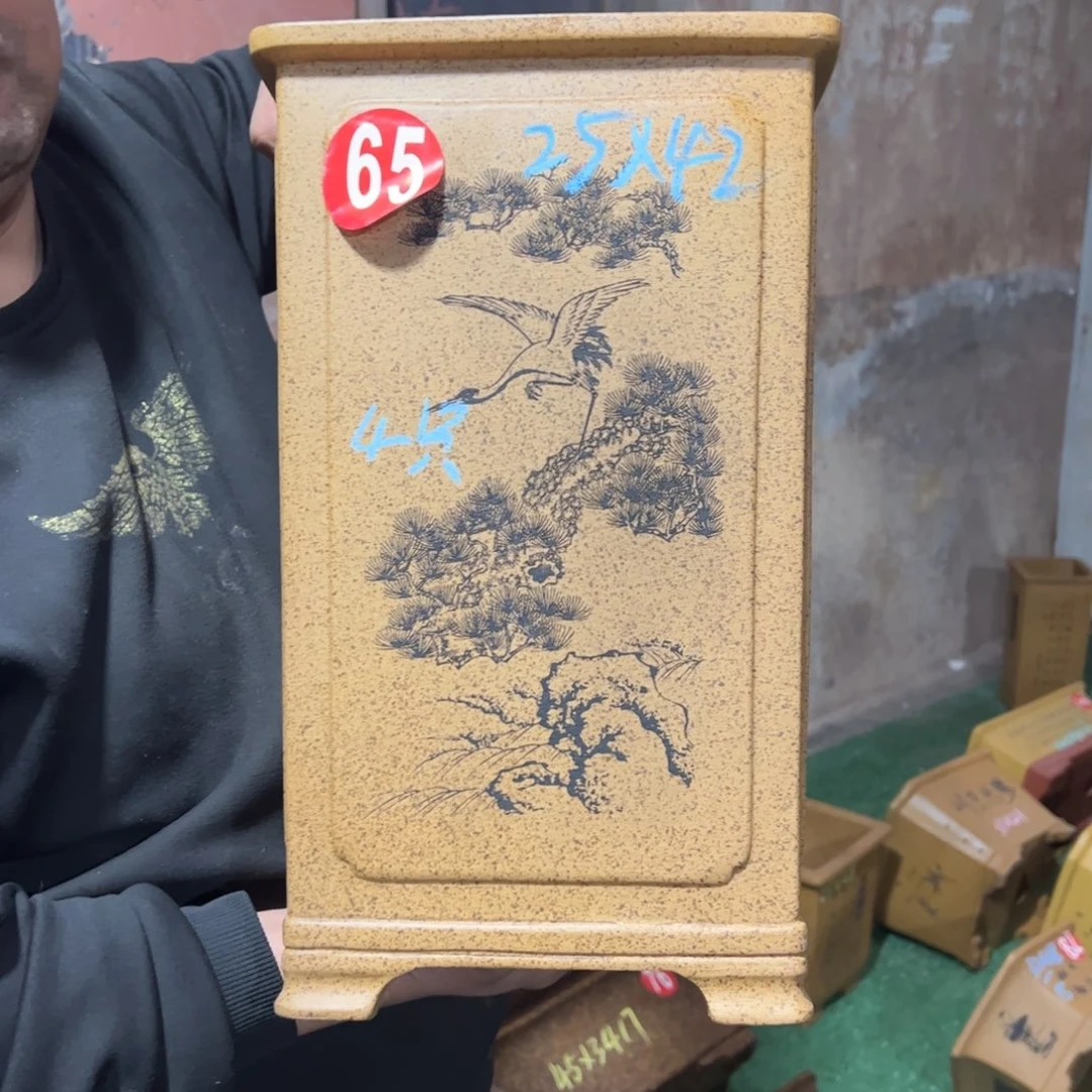 紫砂花盆声**光紫砂花盆