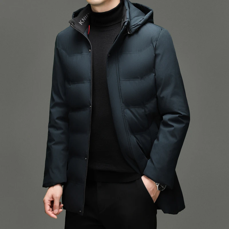 棉衣男装2025年冬季纯色