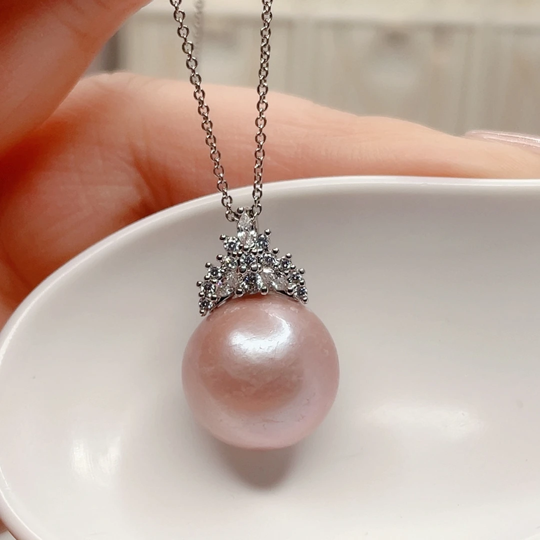 合金吊坠(赠链)淡水珍珠