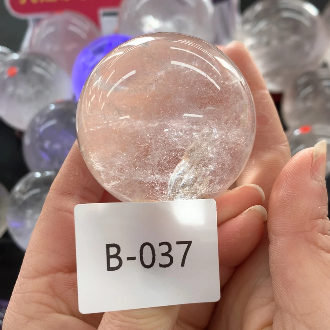 水晶摆件未镶嵌B037尺寸5.3