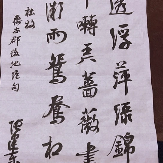 书法张建东老师书法作品