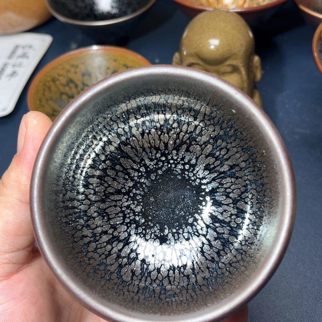 茶盏建盏手握泡茶主人杯