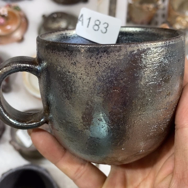 柴烧裸烧纯手工制作瑕疵不退不换