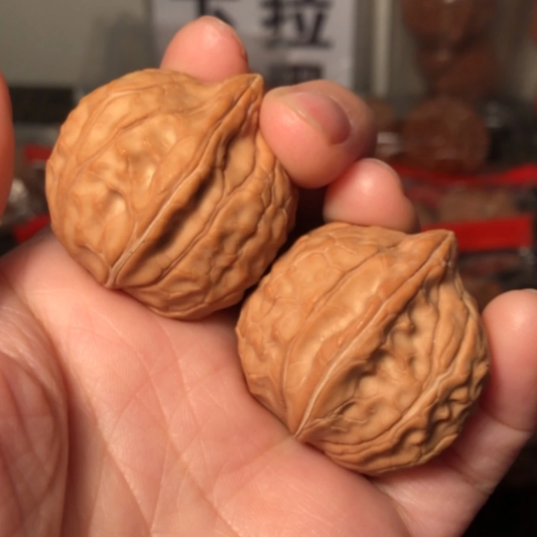 【闪购商品】文玩核桃把件龟甲纹32