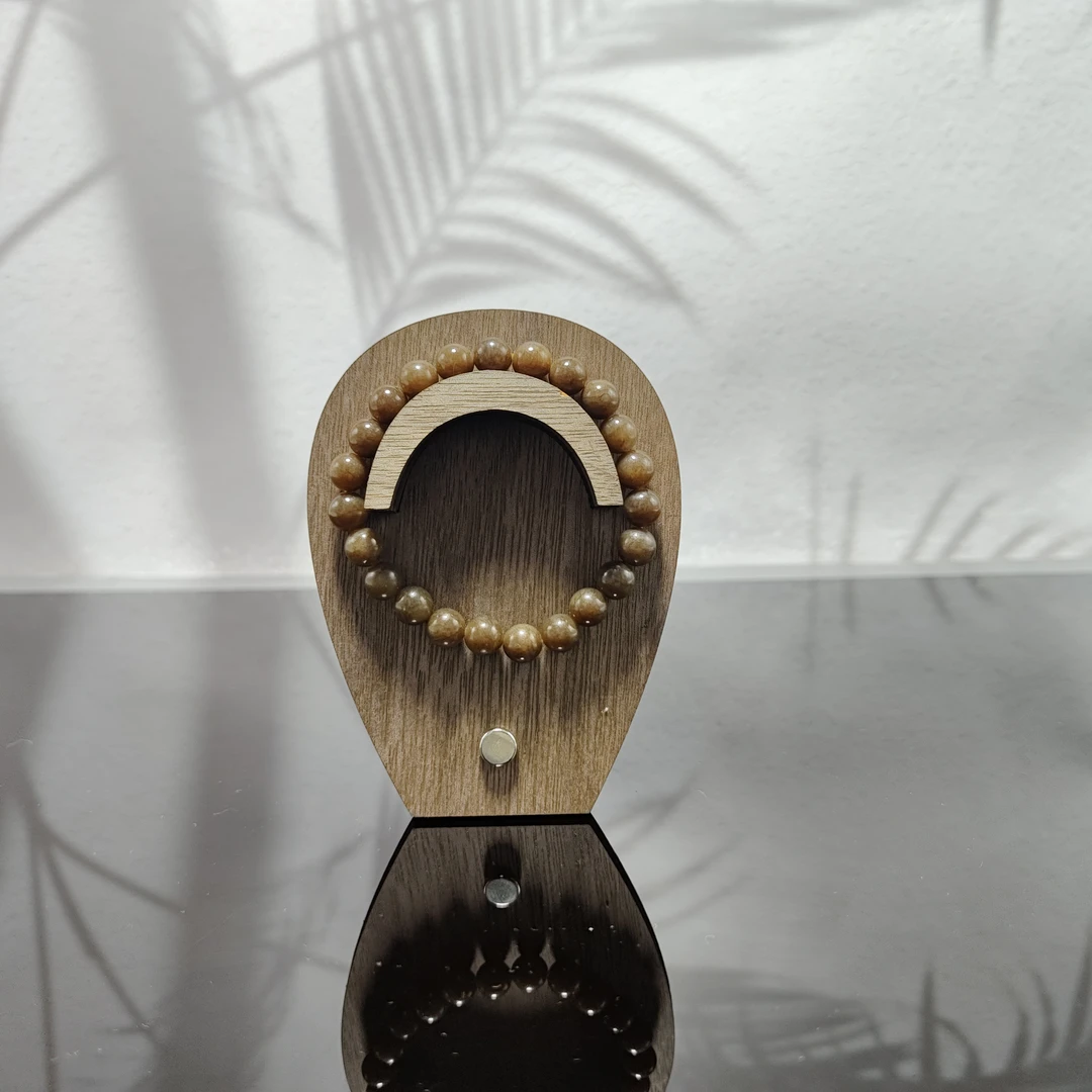 N和田玉圆珠手串（卡8）2560