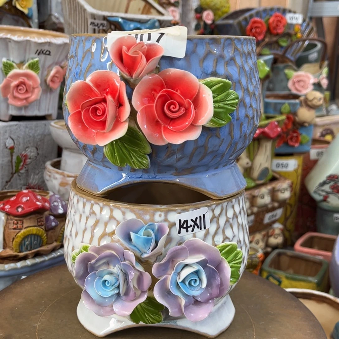 粗陶多肉花盆花盆