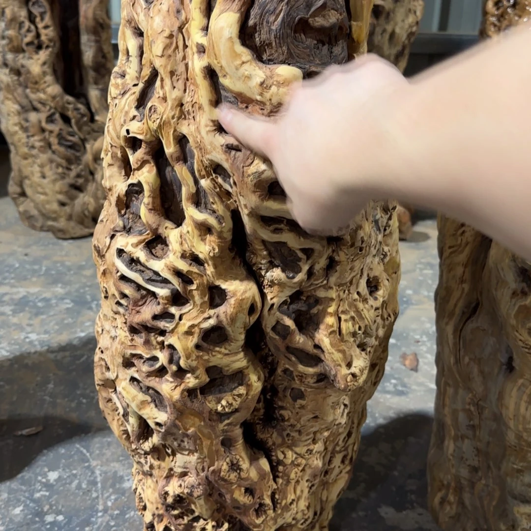 城****龙纹鸡心枣木手工艺品