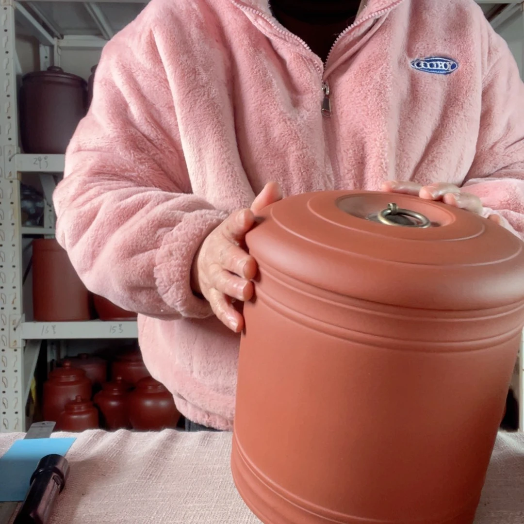 紫砂茶叶罐今天晚上