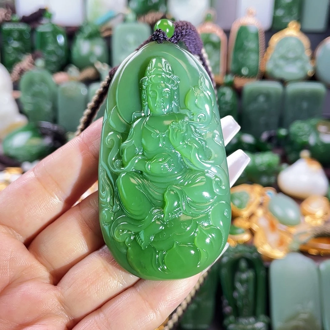 和田玉挂件未镶嵌