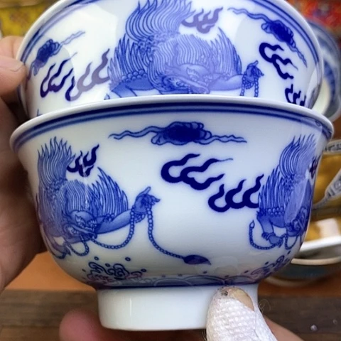 景德镇陶瓷藏式茶碗