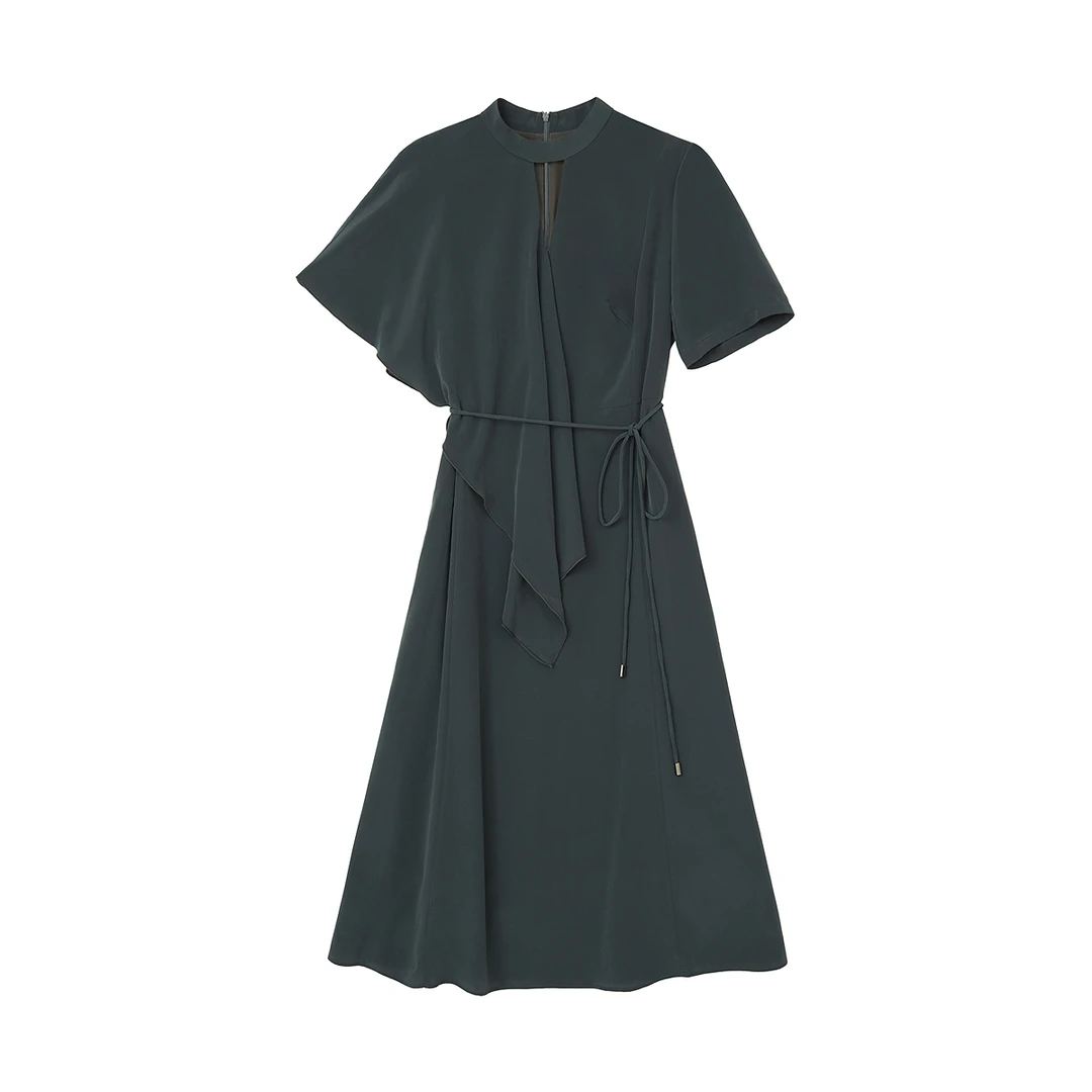 《粉丝专享》G.JAMEI 2025春夏新款时尚休闲款连衣裙MHAL0060H