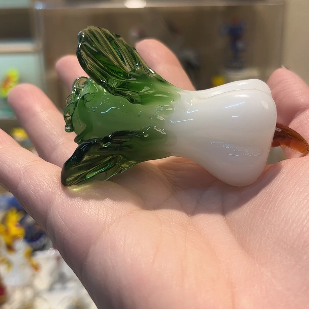 琉璃手工艺品白菜