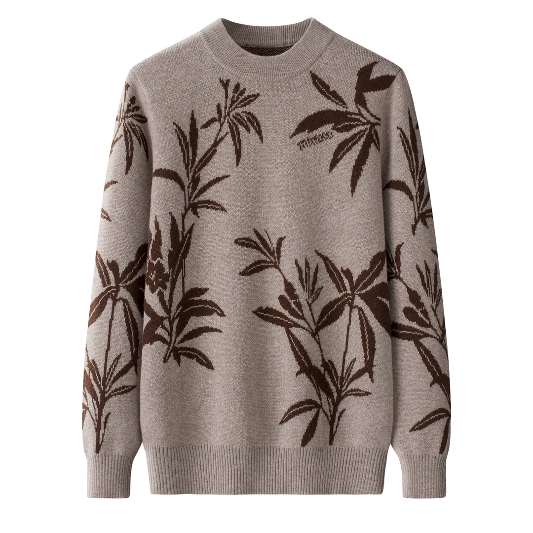 中老年羊毛衫女套头毛衣大码妈妈装加厚针织衫老人长袖保暖针织衫