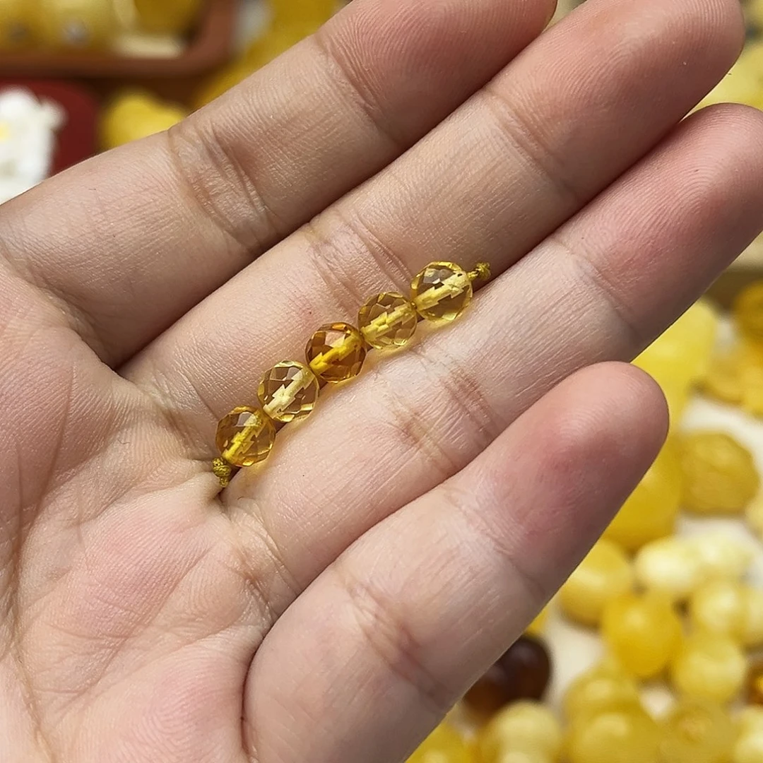 蜜蜡未镶嵌裸石天然