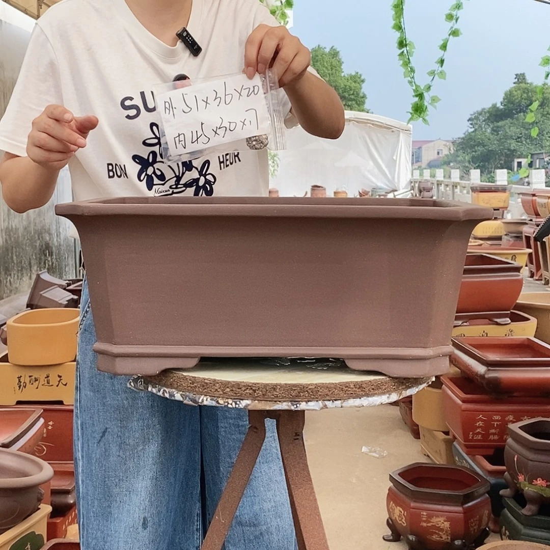 段泥花盆紫砂花盆