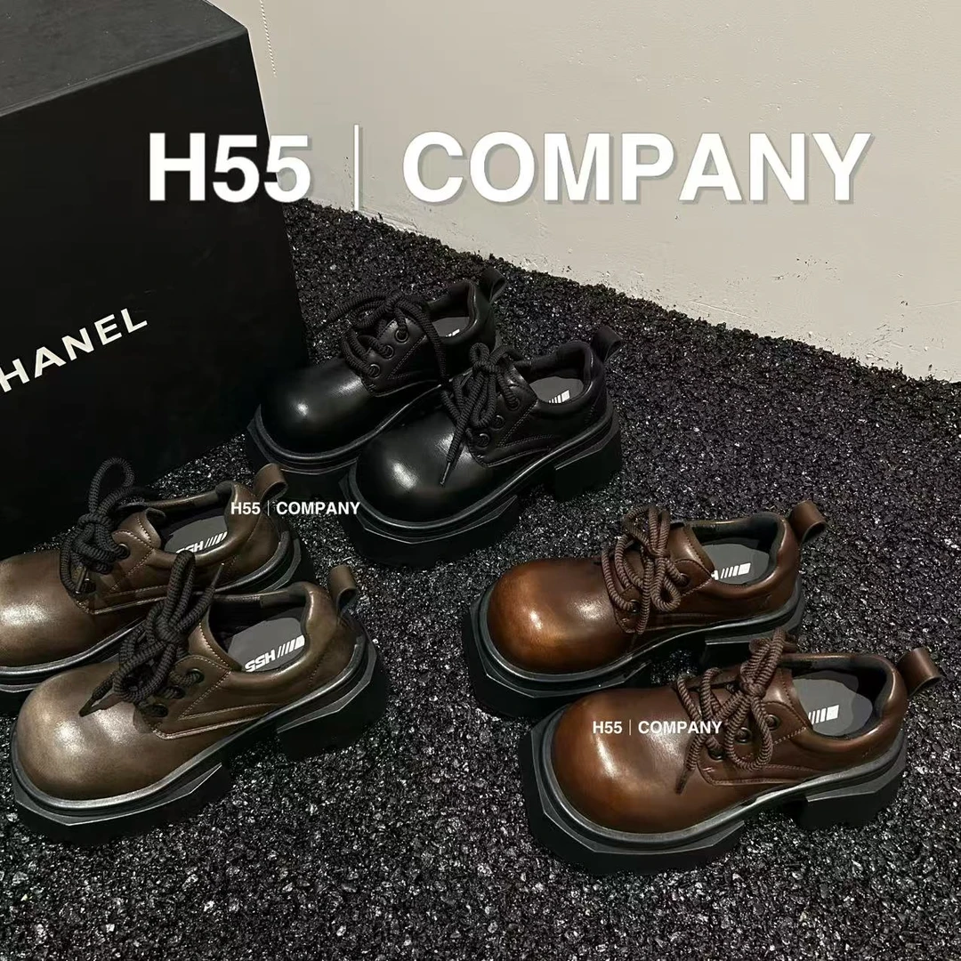 高乐高｜25new摩登极简不规则立体乐福鞋（6cm）09-2213【N】