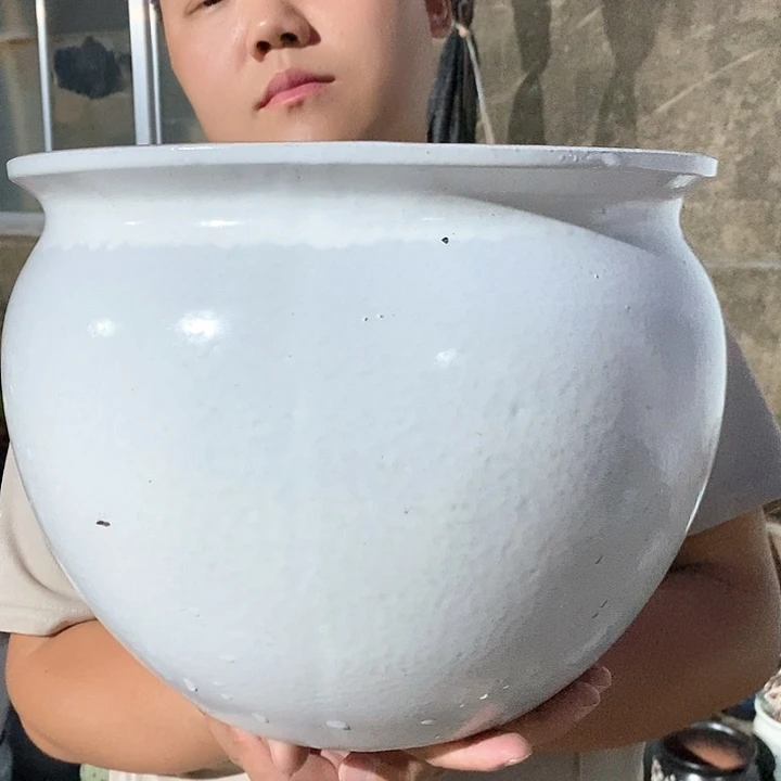 紫砂花盆口30高25福利