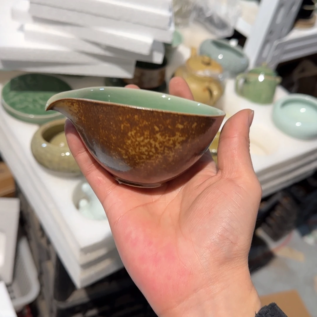 小金茶具青瓷茶器