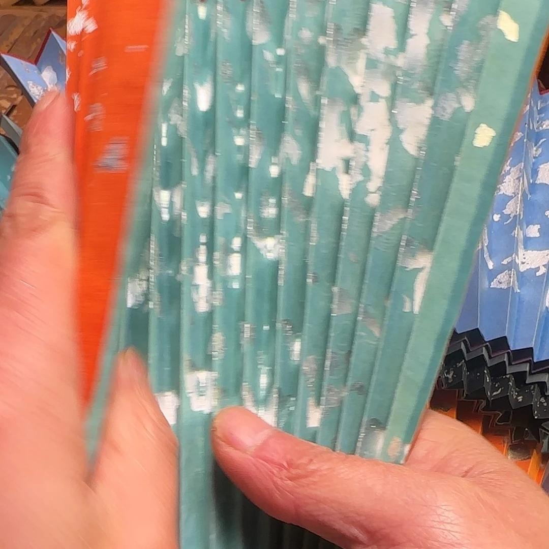 扇子聋闻客本工扇面