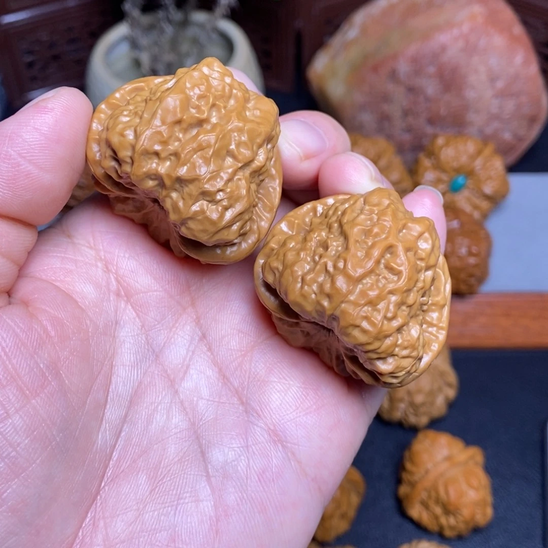 夏***央把件文玩核桃40蛙