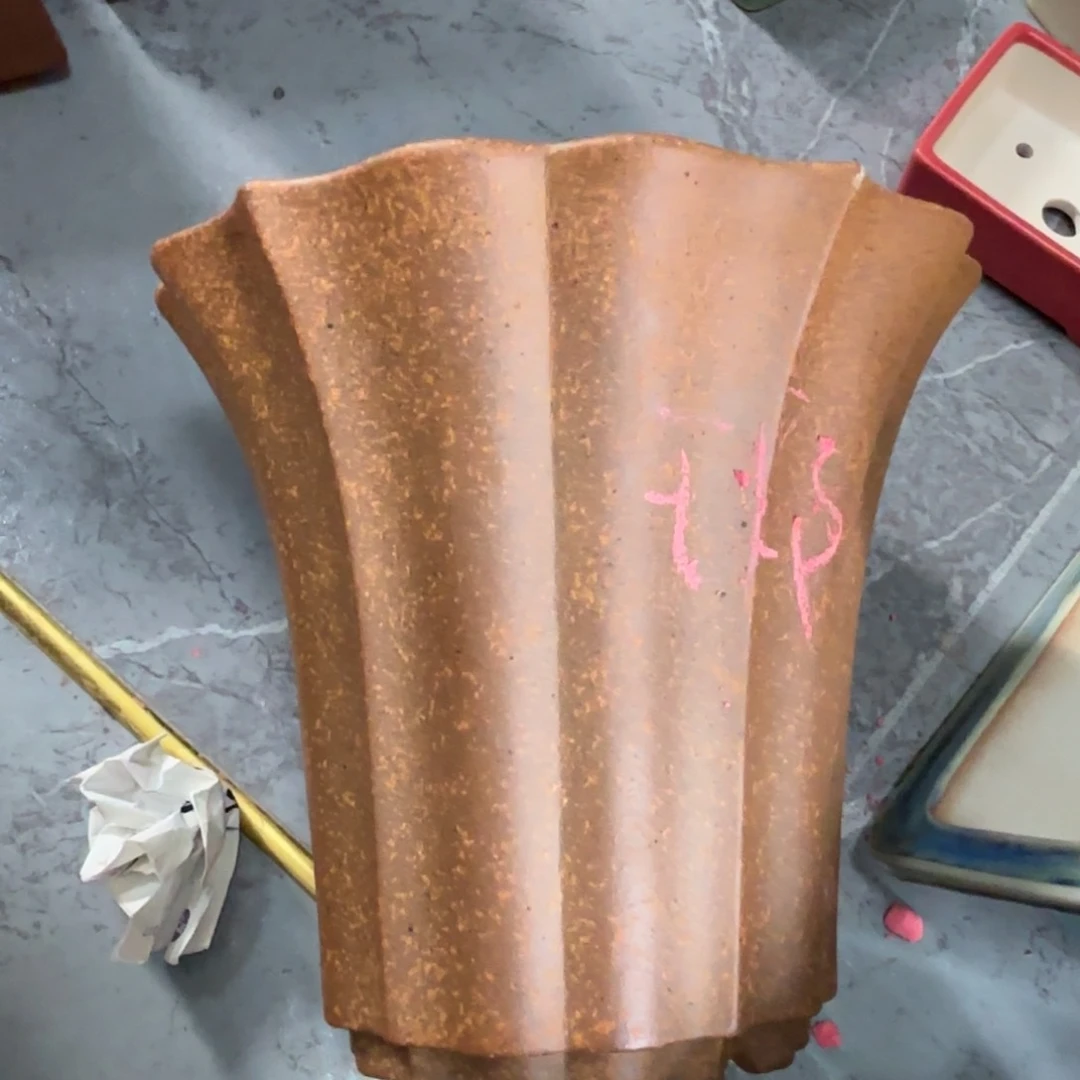 紫砂花盆宜兴紫荆