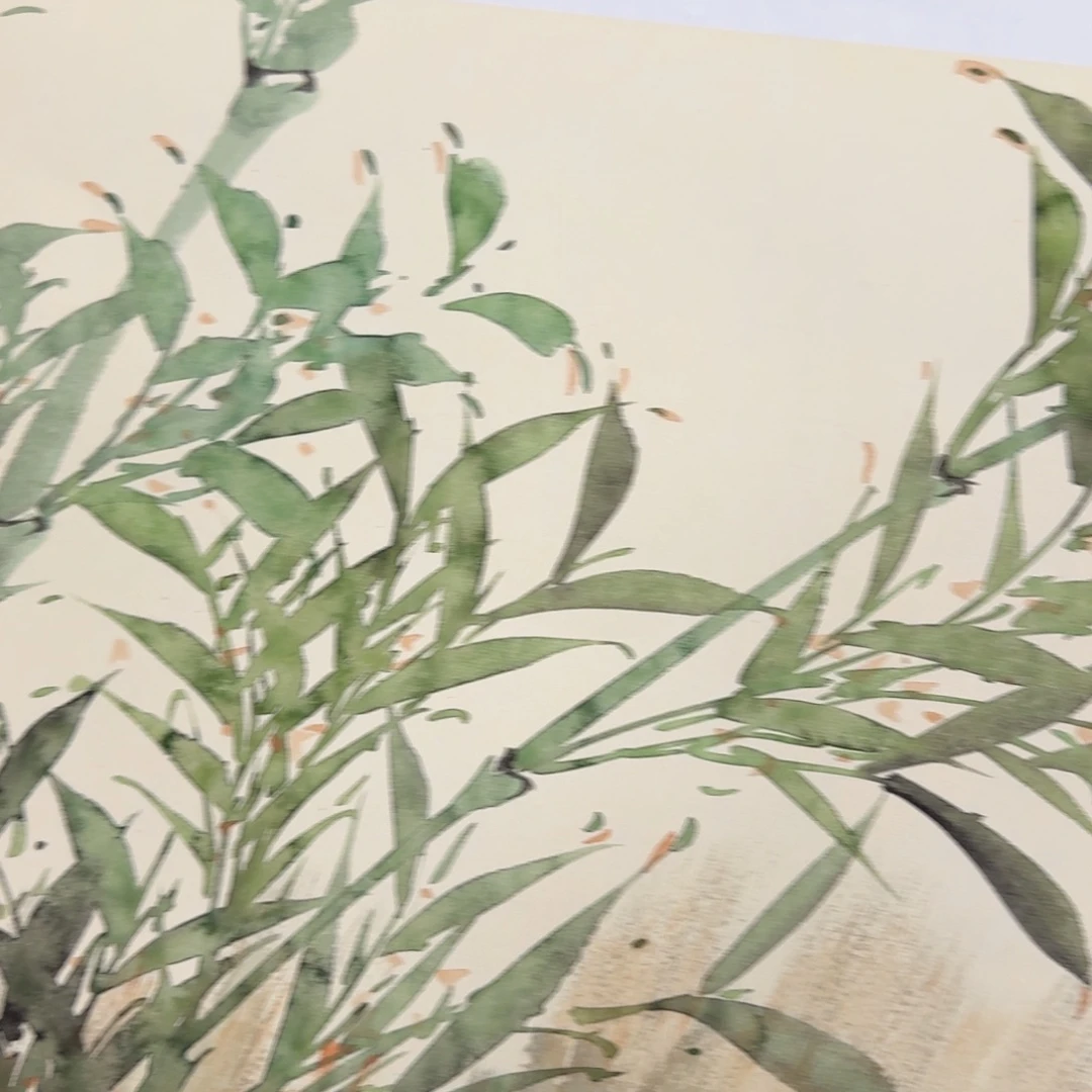 国画纯手绘山水花鸟作品