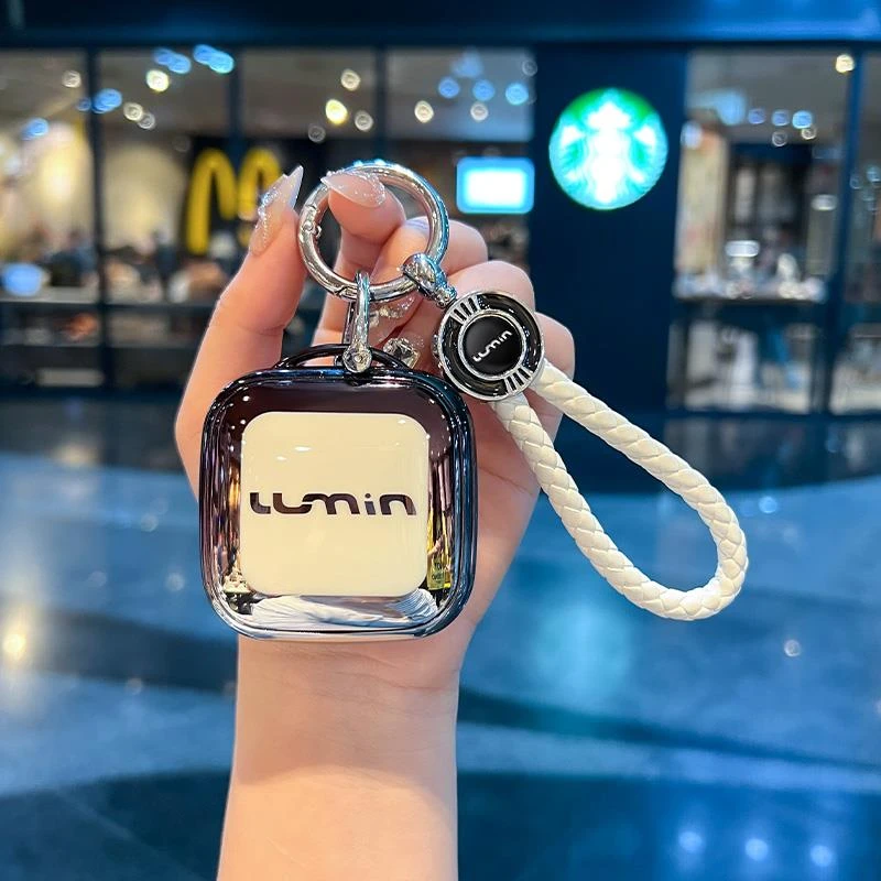 适用长安糯玉米钥匙套清香蜜甜款lumin小糯米智能方形汽车壳包扣