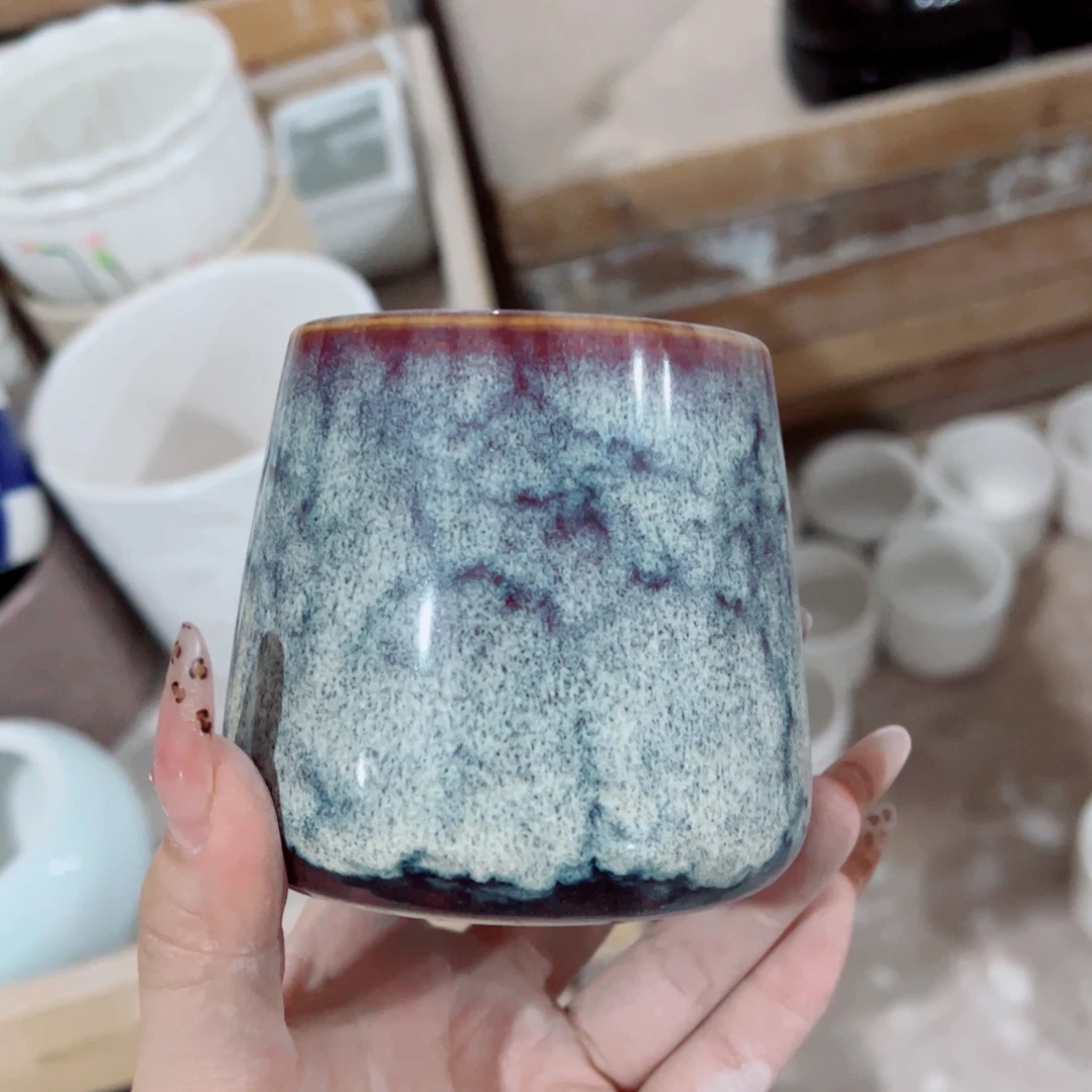 有孔，陶瓷花盆满10米包邮发货