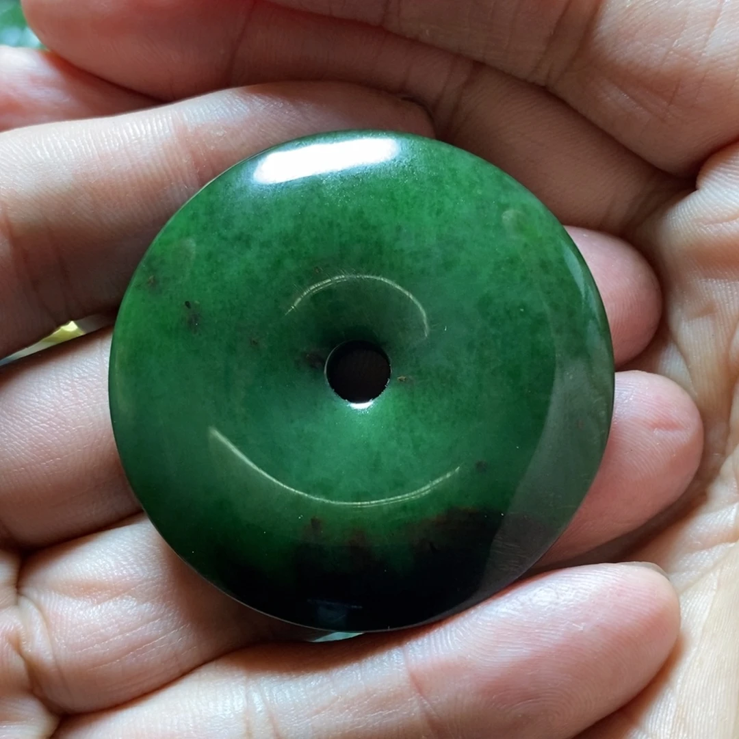 和田玉（碧玉）未镶嵌挂件