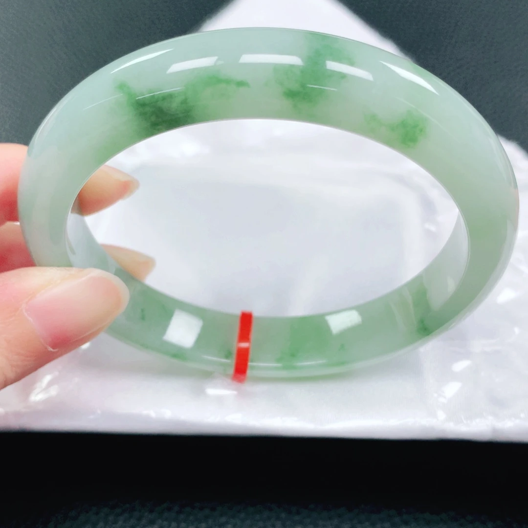 未镶嵌手镯翡翠61圈