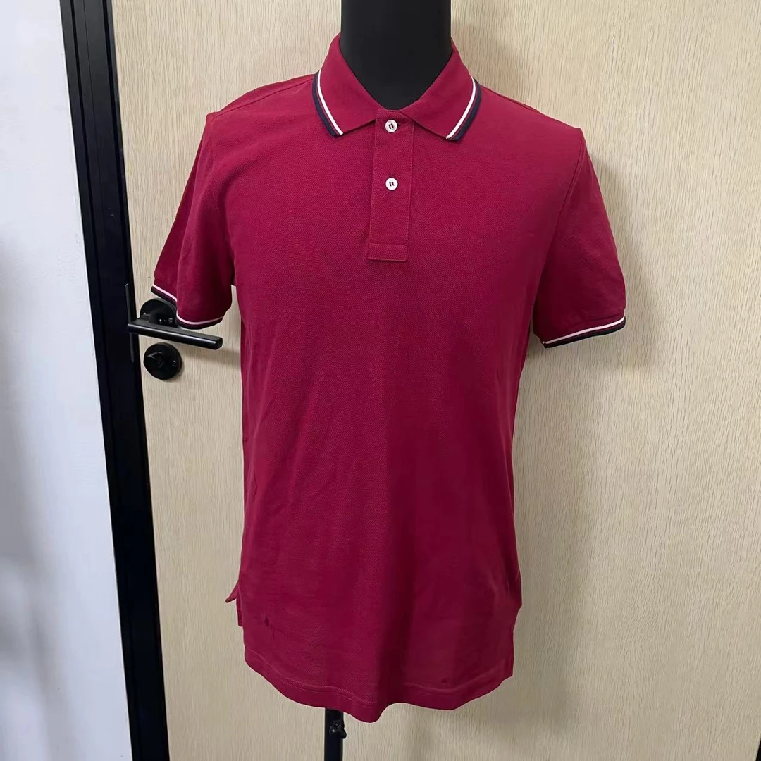 A4-男士胸口红标POLO衫