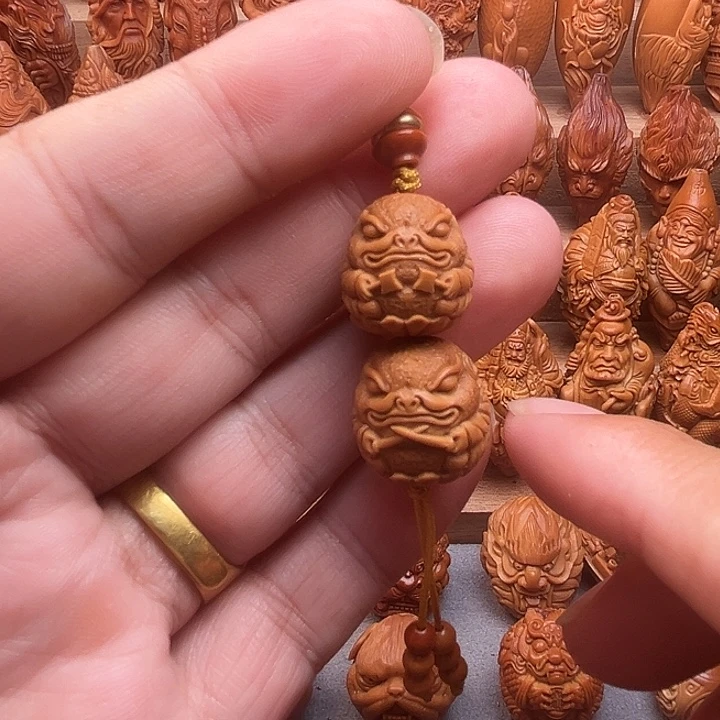吊坠橄榄核17一对福利