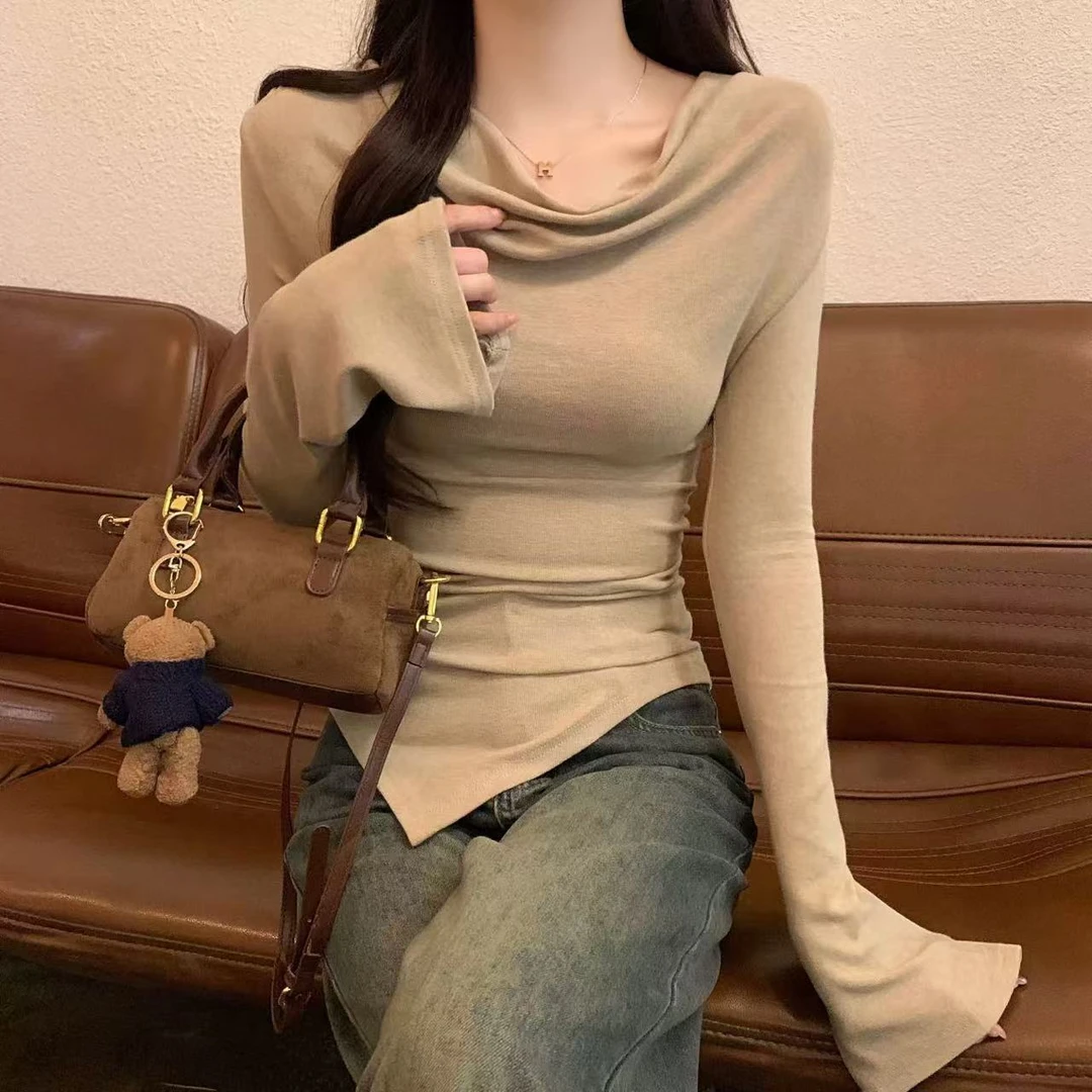 孤品洋气大码女装设计感显瘦百搭
