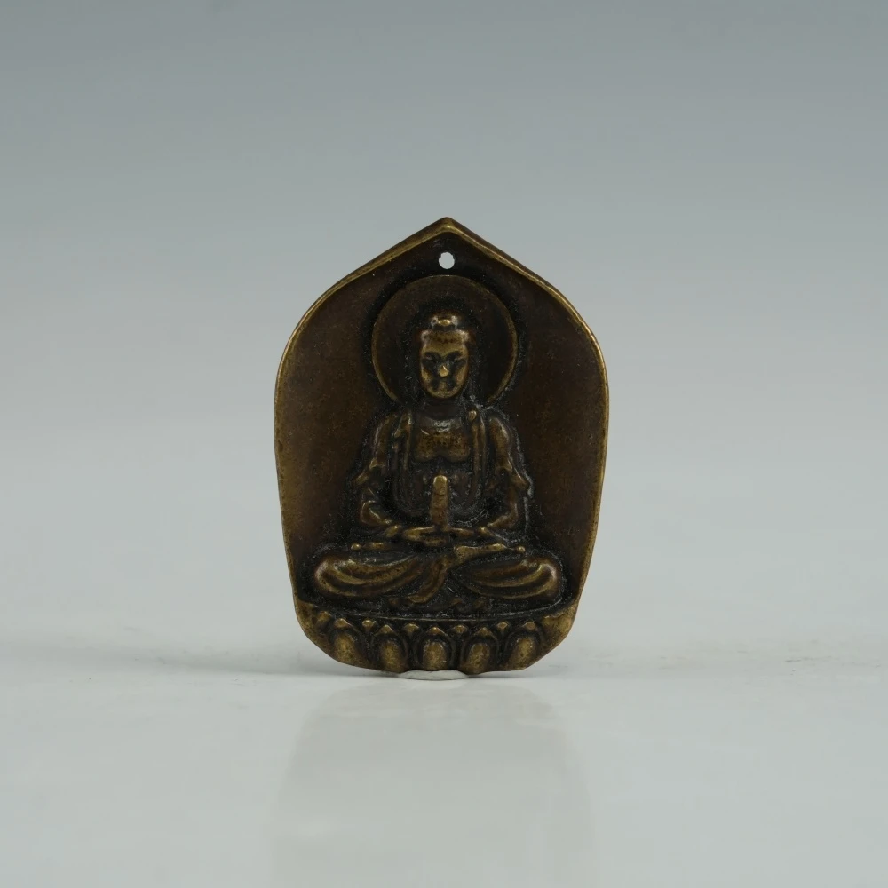 lot91704 民国 释迦牟尼佛牌