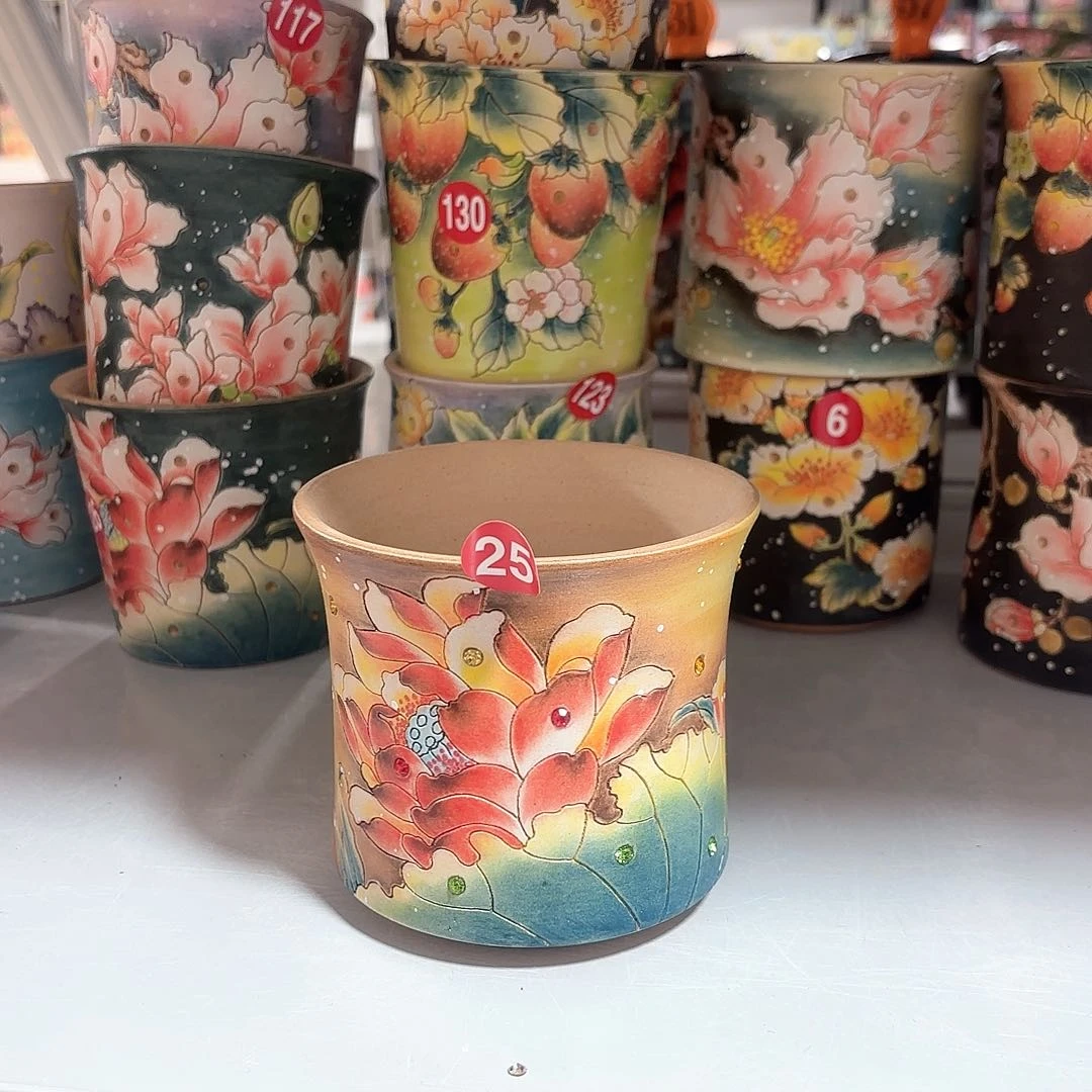 紫砂花盆手工花盆默认微瑕10/10