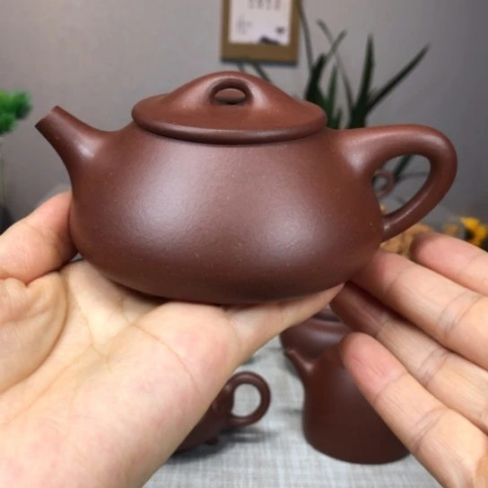 紫砂茶壶微瑕景舟轻微封釉190cc