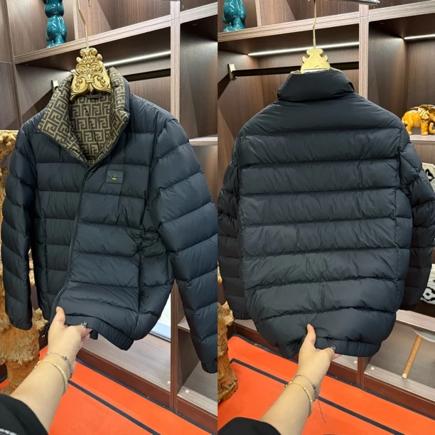 「星漓轻奢出品」9719/XINGLI/2025/高端欧货立领男士羽绒服