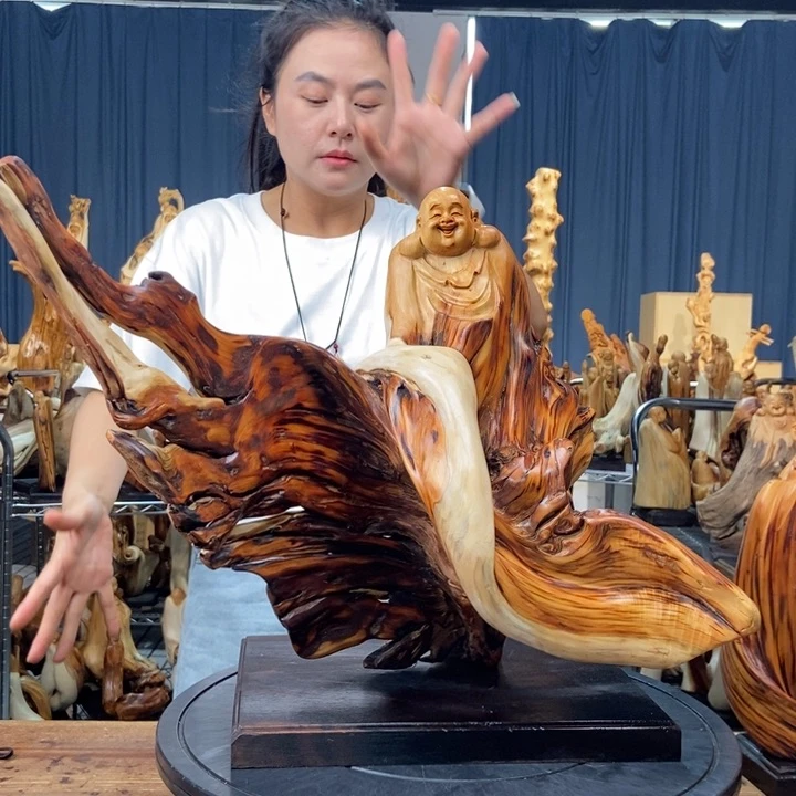 柏木（崖柏）随型摆件