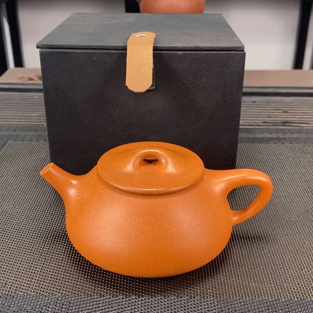 茶壶紫砂石瓢➕德中