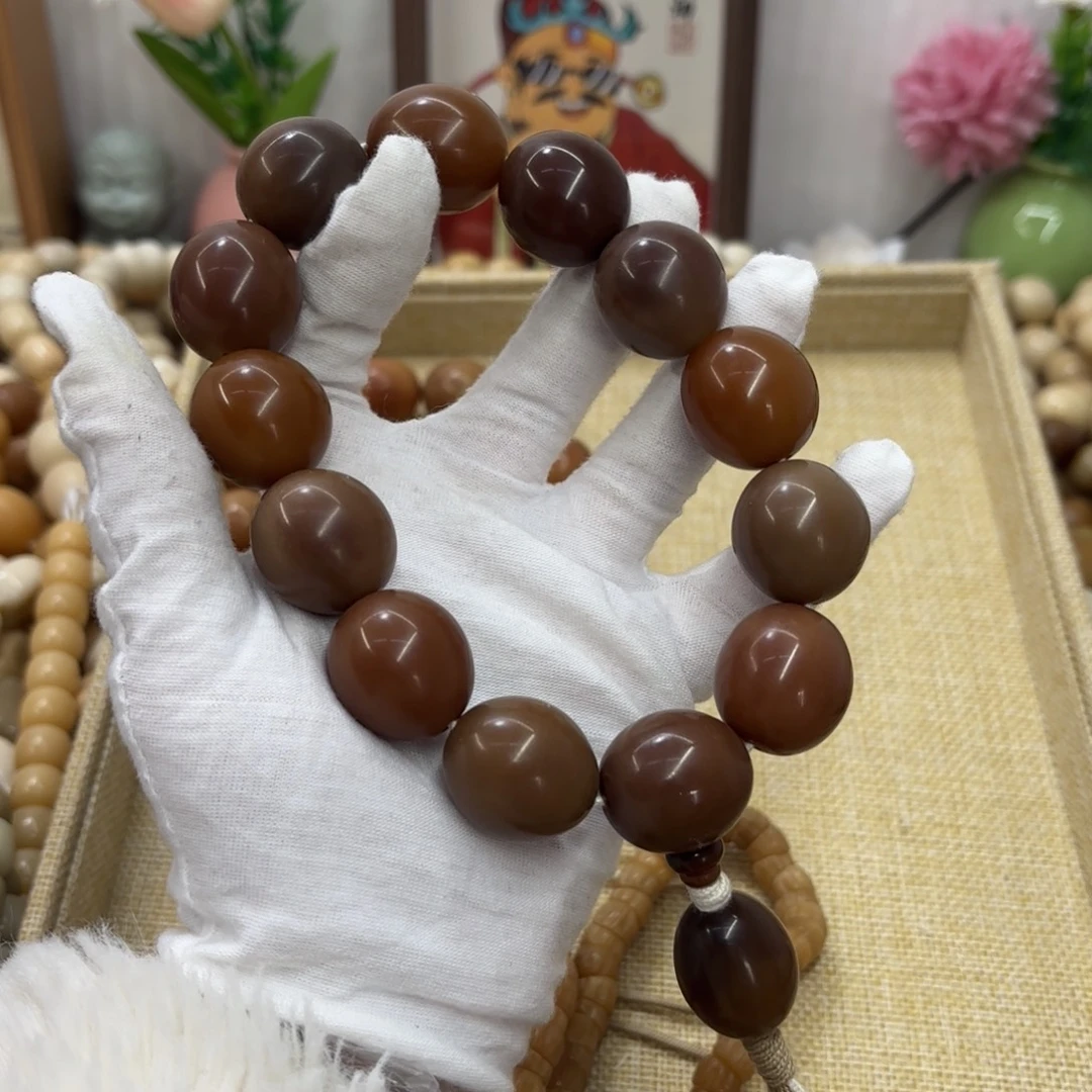 吊坠菩提根/象牙果23干磨微瑕落地果稀有随行手持236