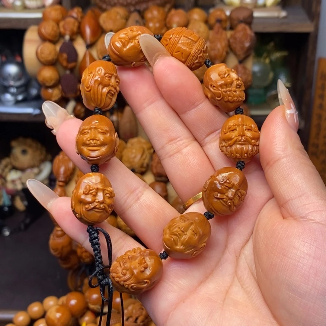 橄榄核手串/手链9****?铁盒留刀痕
