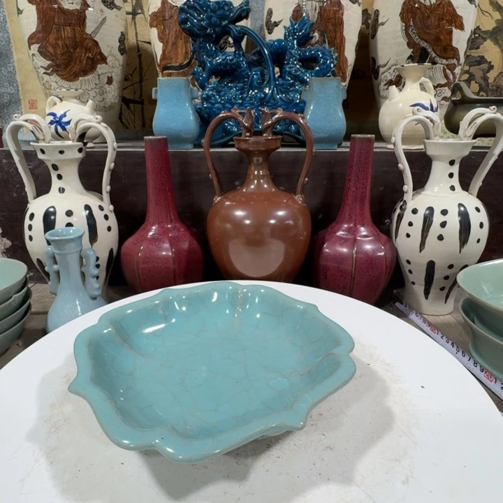 茶盏手工制作陶瓷摆件