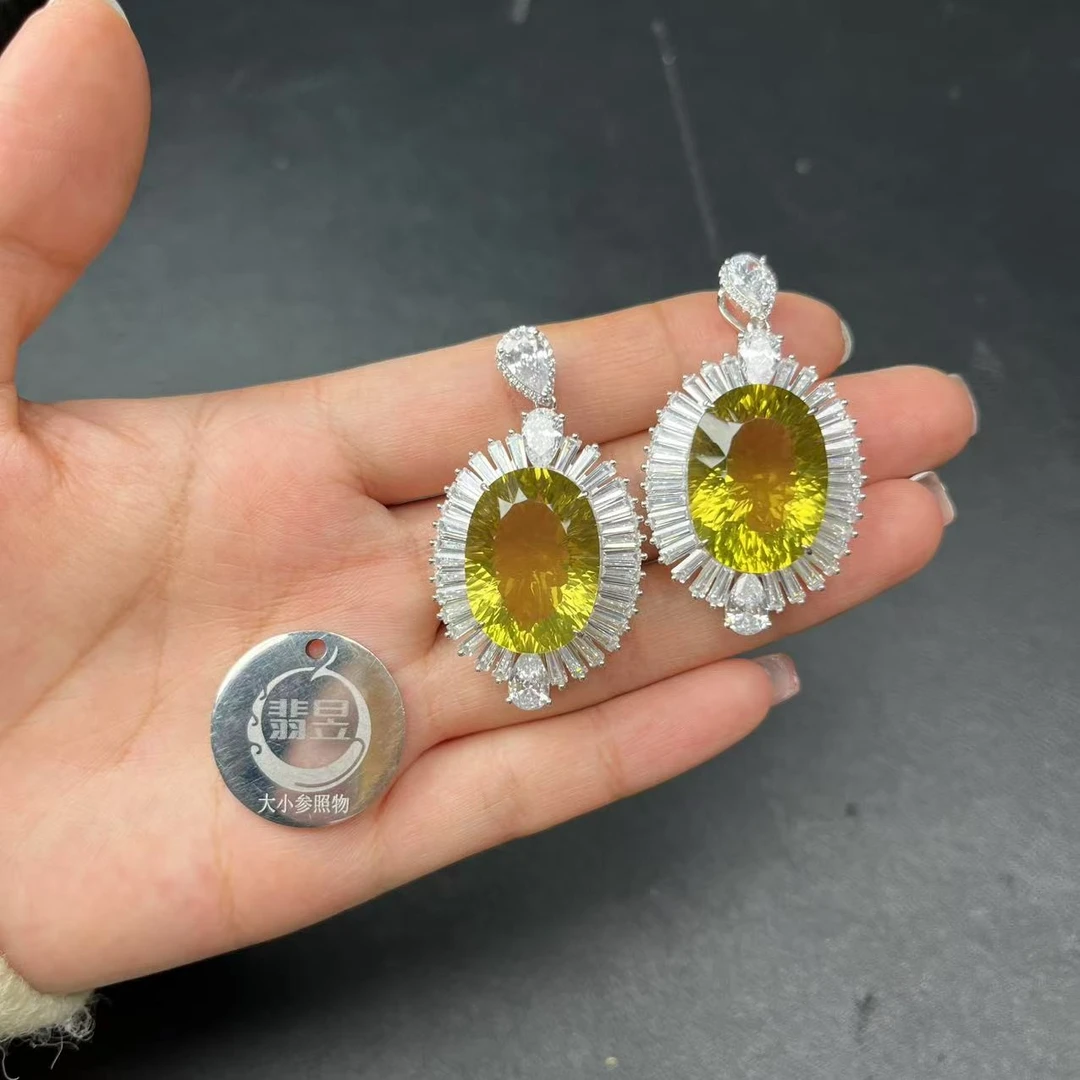 翡昱-SH52-22964-水晶吊坠S925银镶-多样性发其一-C