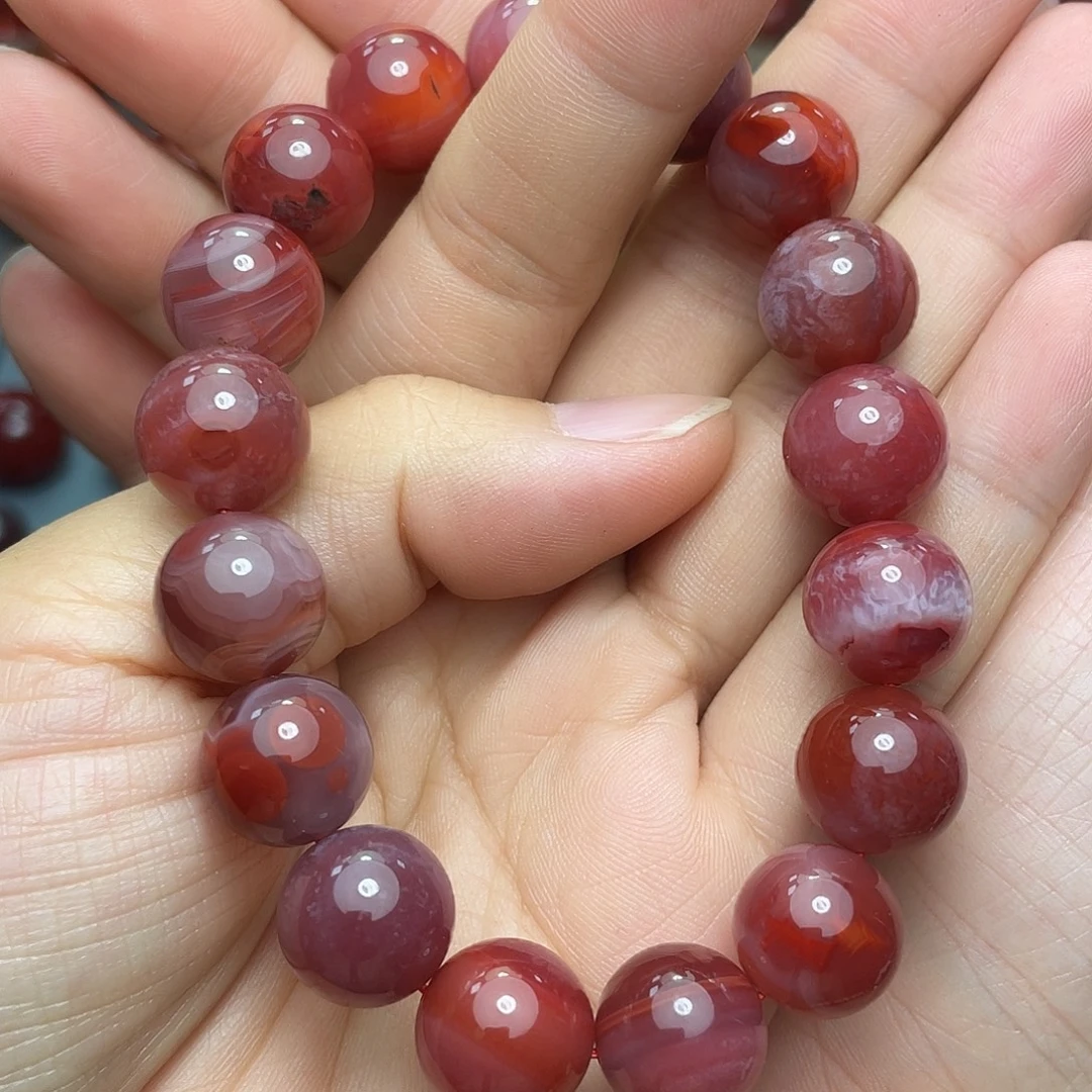 未镶嵌单珠南红玛瑙13