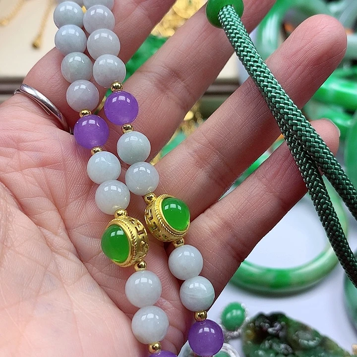 颈饰未镶嵌翡翠翡翠