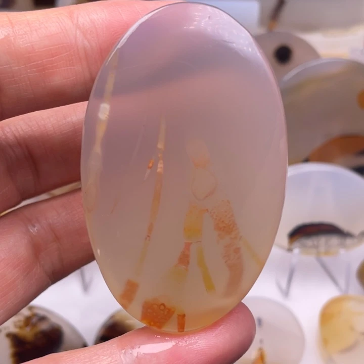 玛瑙/玉髓未镶嵌吊坠(不含链)