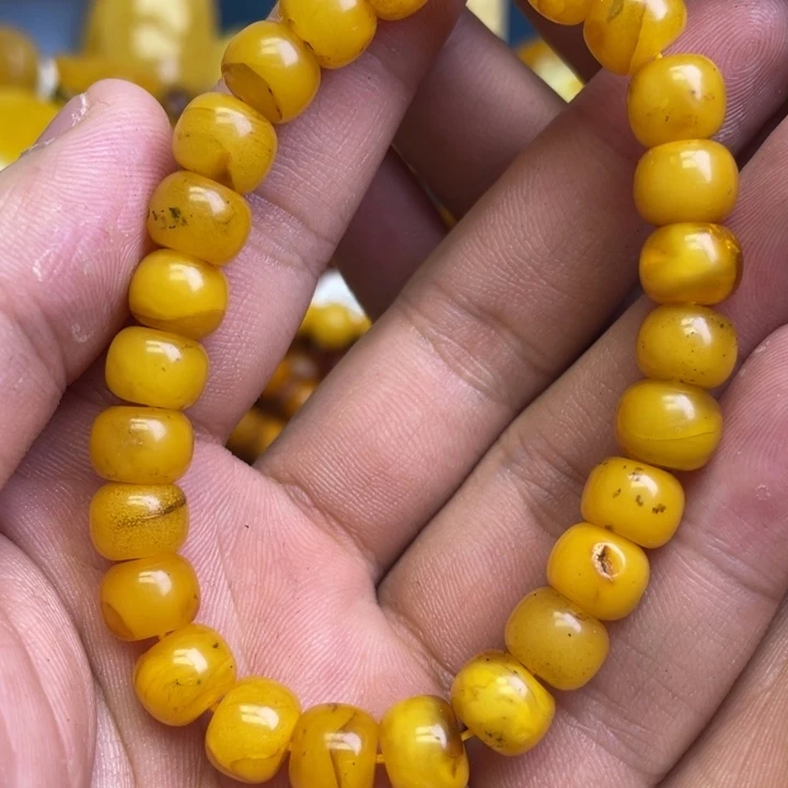 琥珀未镶嵌珠宝奇石