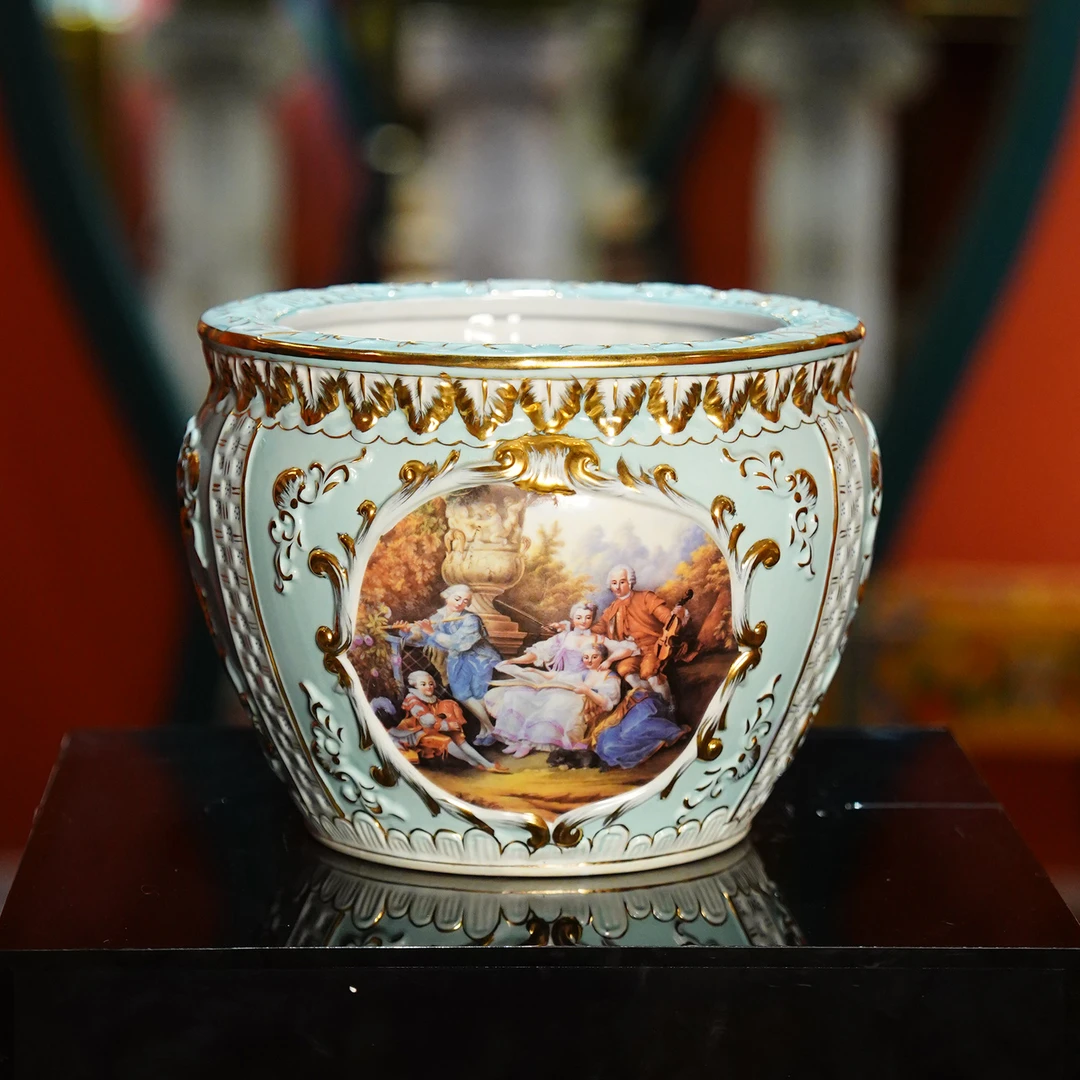 【本尼家】RC122瓷器陶瓷艺术装饰桌面摆件