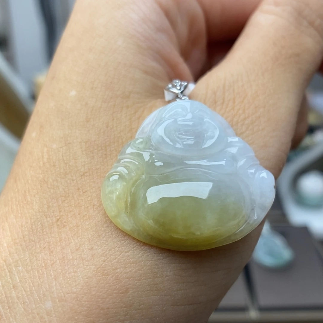 【闪购商品】颈饰银S925镶嵌翡翠10