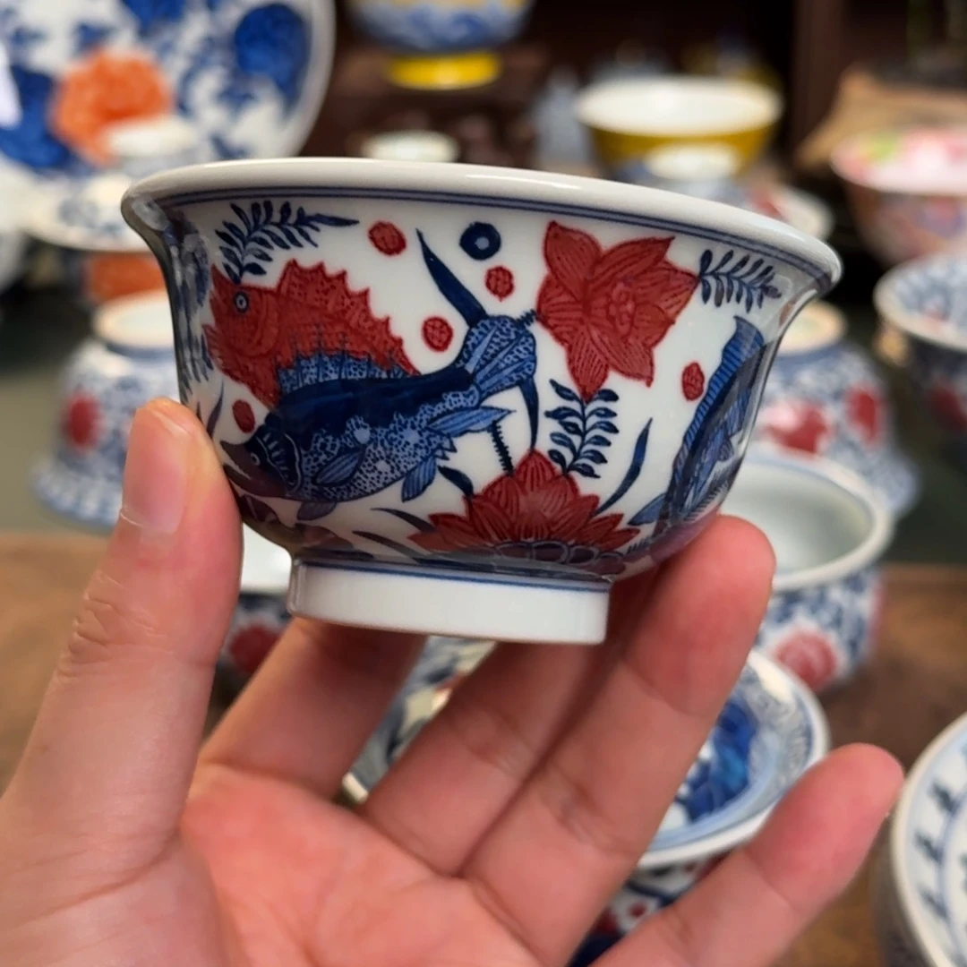 纯手工手绘陶瓷茶具